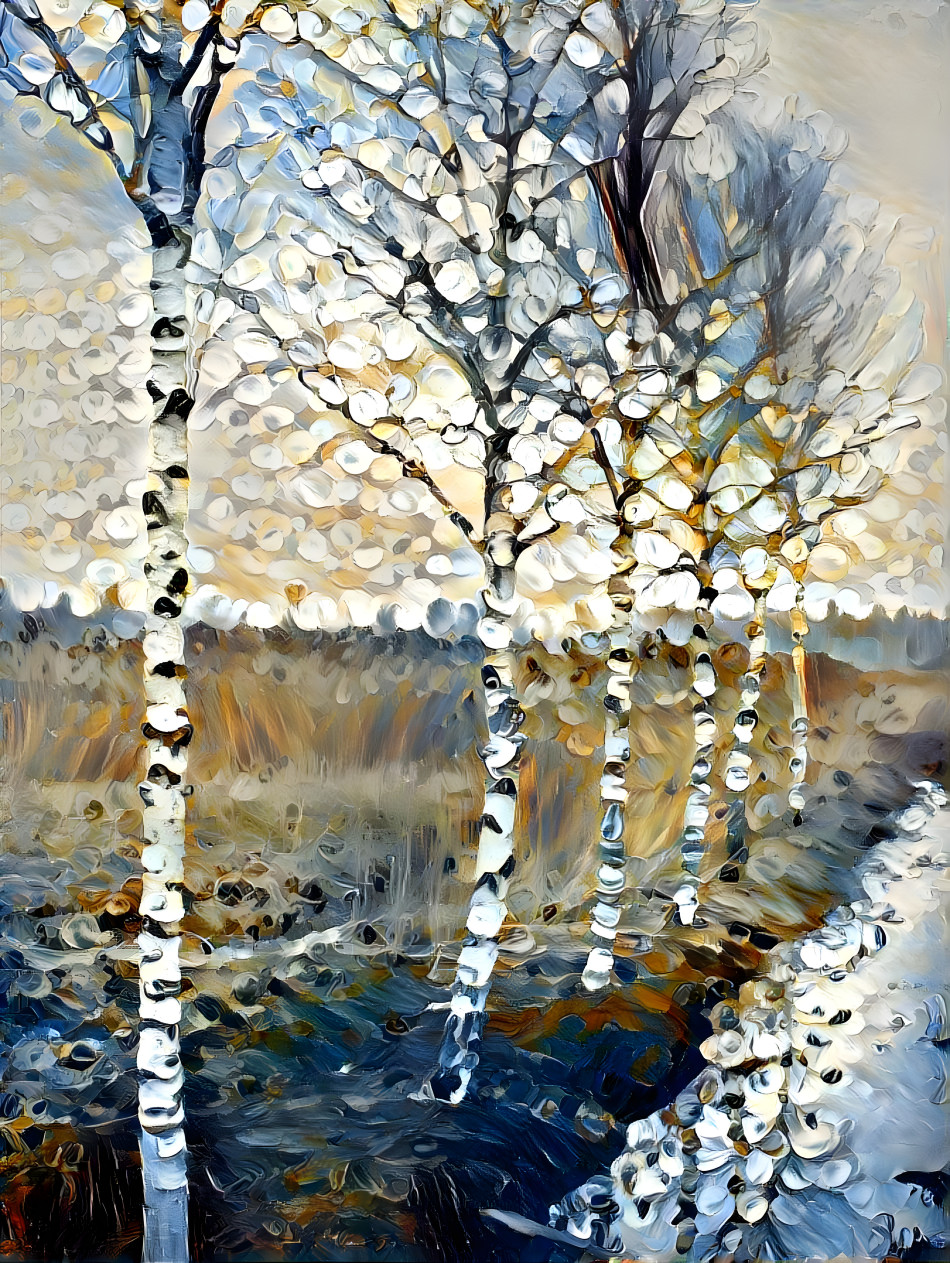 Birch trees