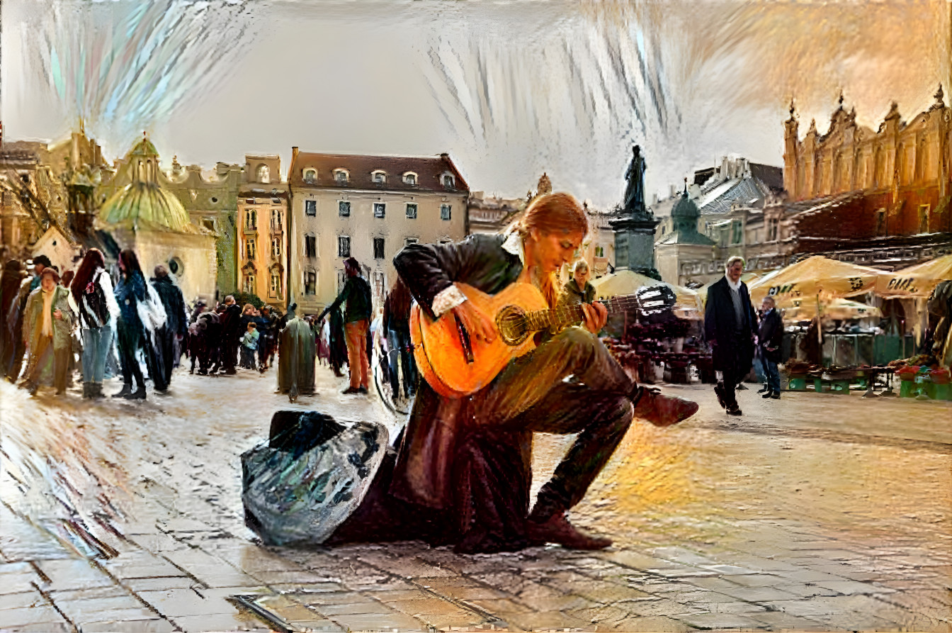 Street musician