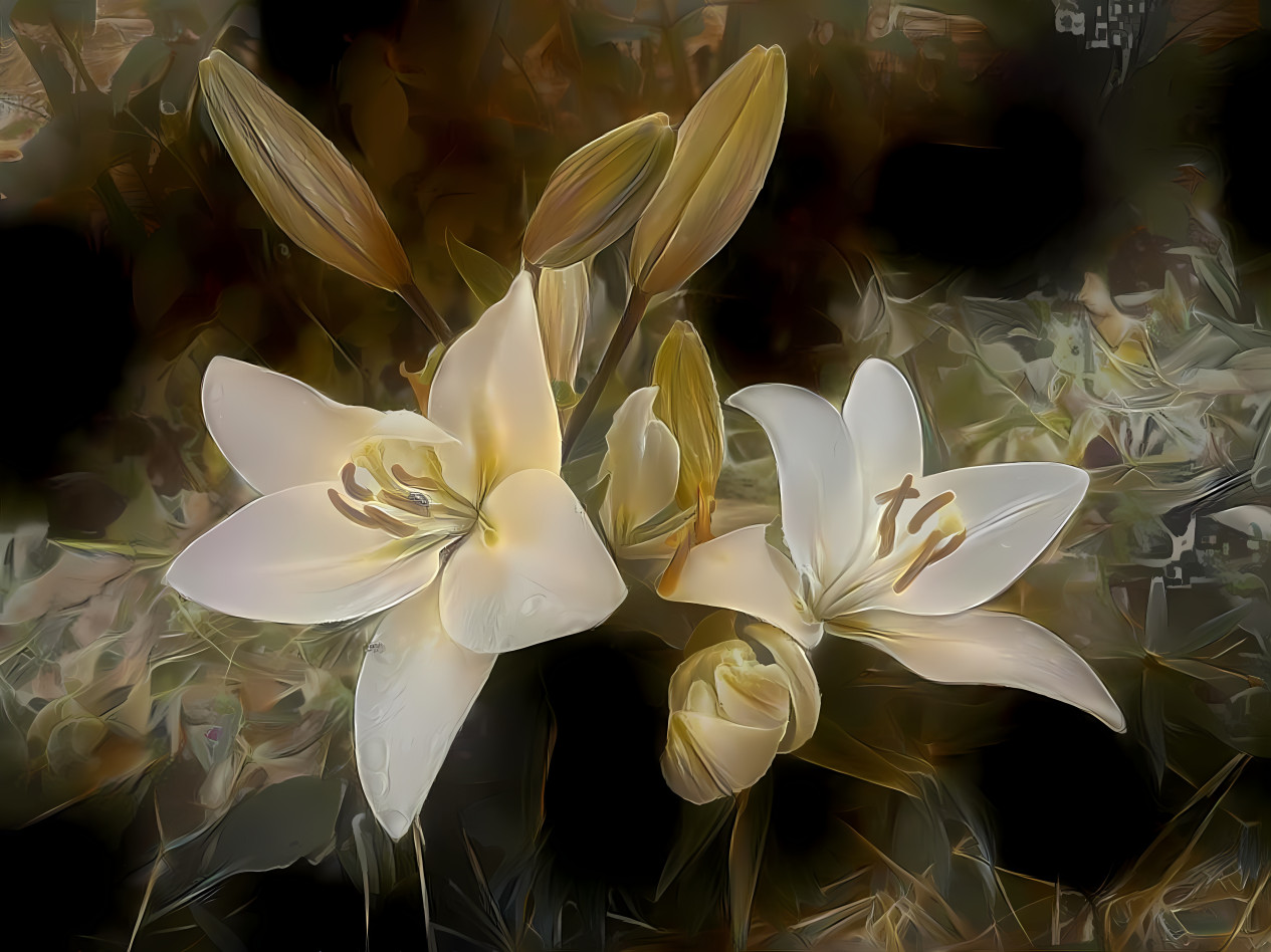 White Lilies