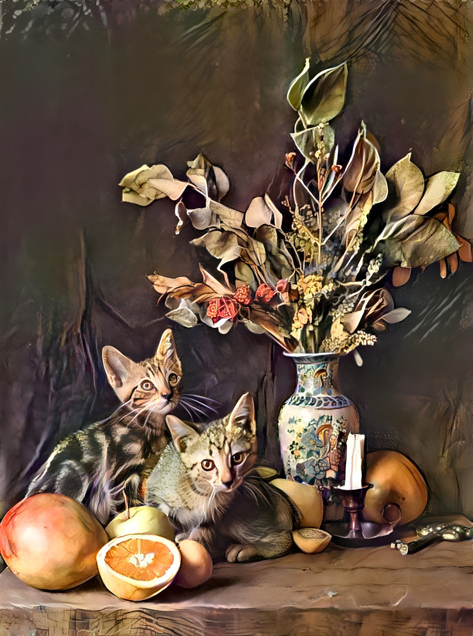 Still Life with Kittens