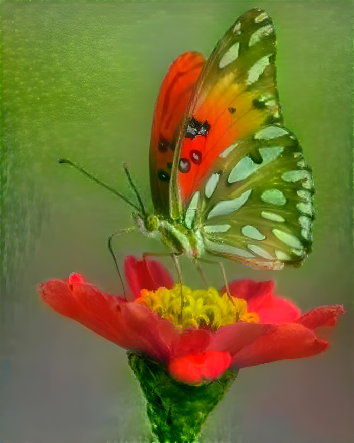 butterfly on flower