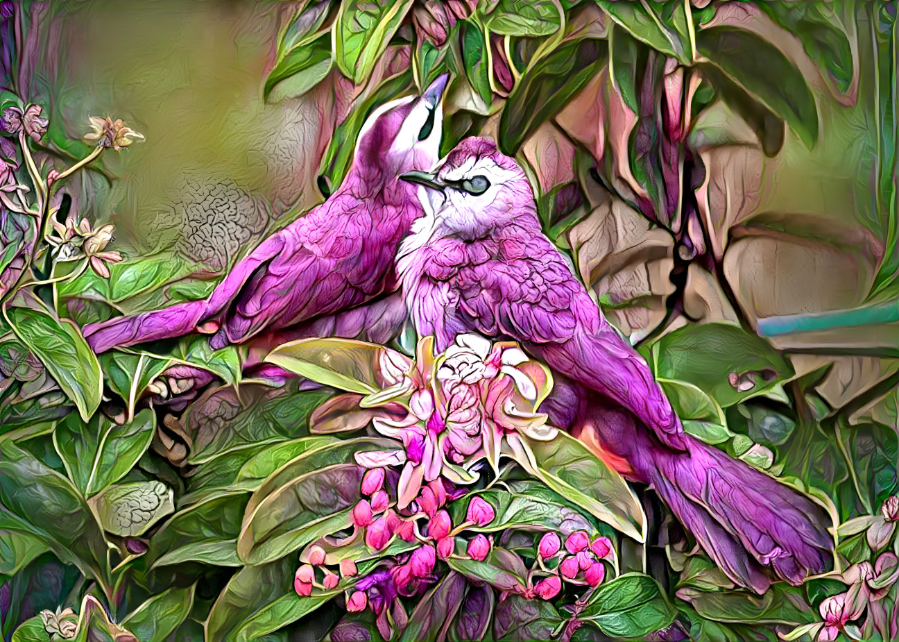 Purple Birds