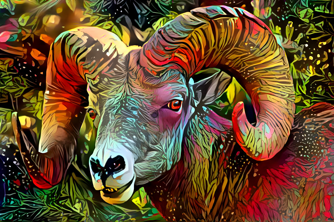 Longhorn Sheep