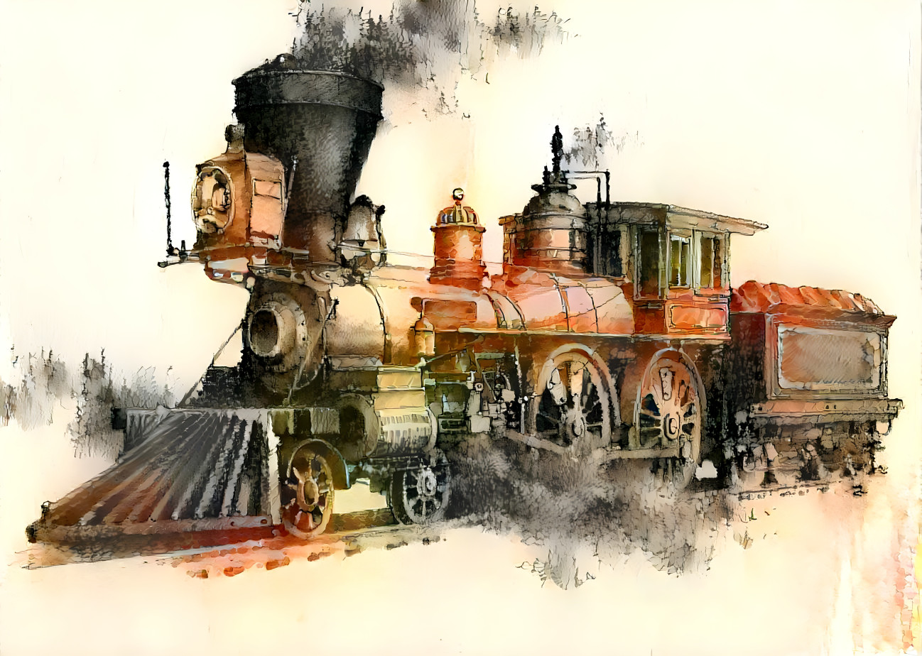 Vintage Steam Train