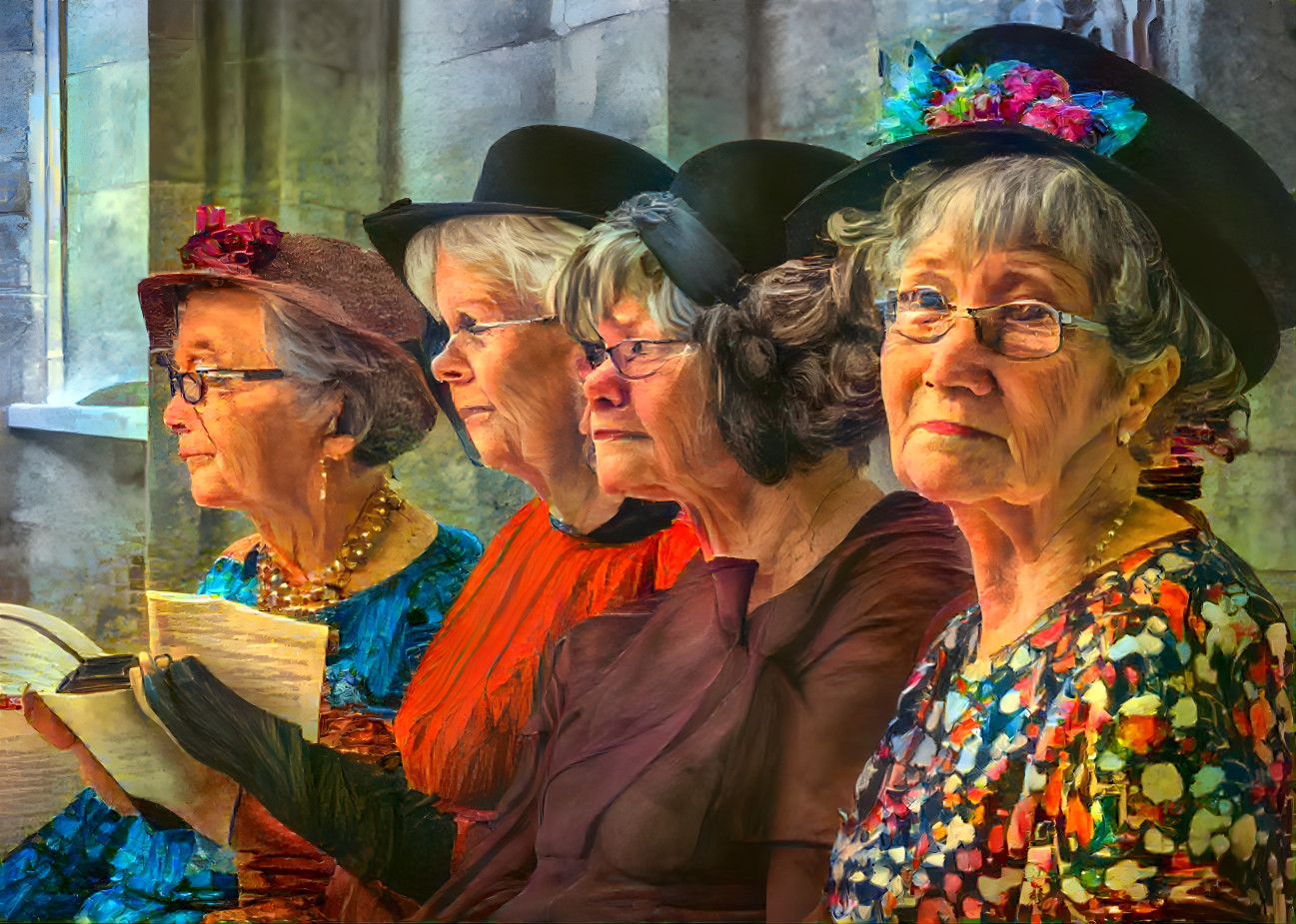 Ladies In Church