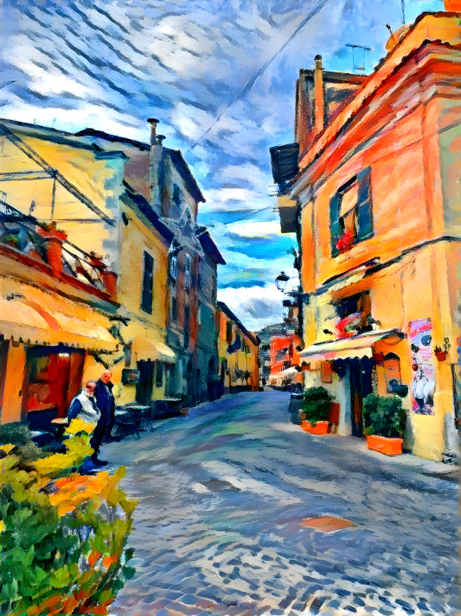 A Street in Rome