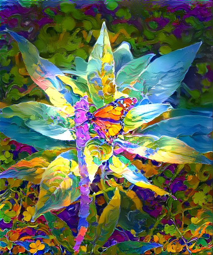 Psychedelic Butterfly