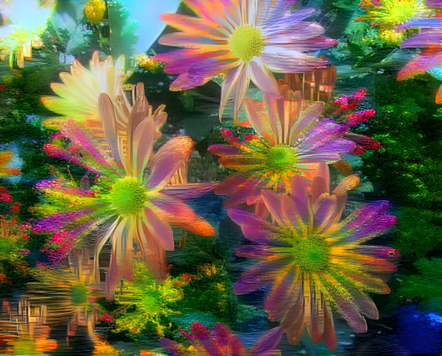 Fluorescent Flowers