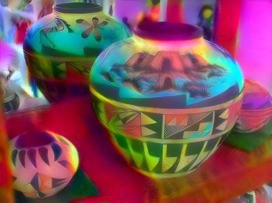 Colorful Pottery