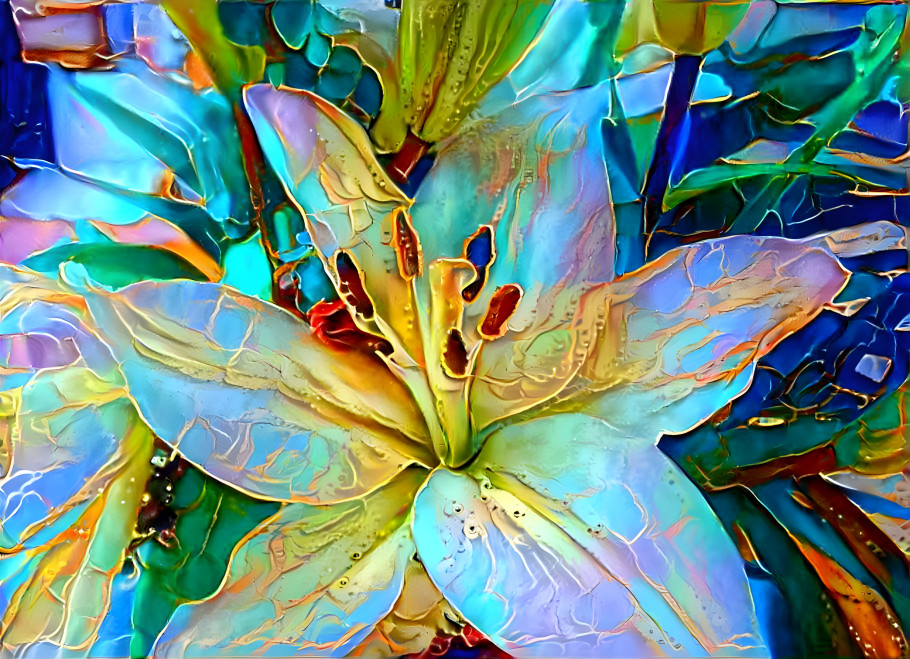 Iridescent Flower