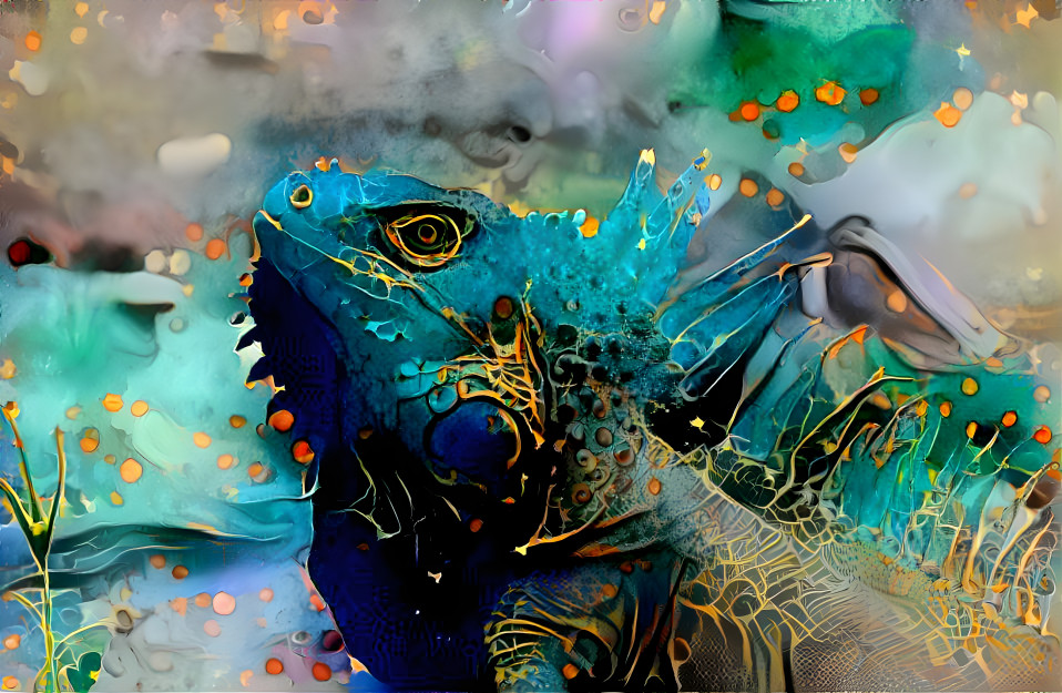 Blue Iguana