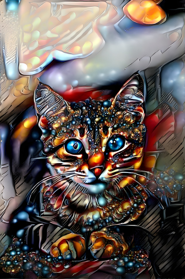 Bejeweled Cat