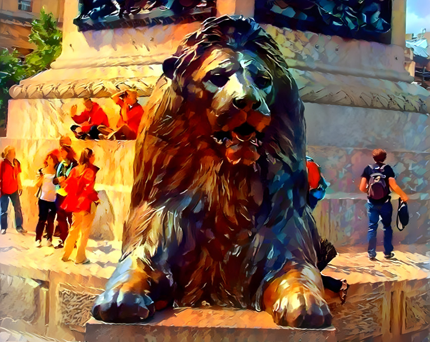 Trafalgar Square Lion