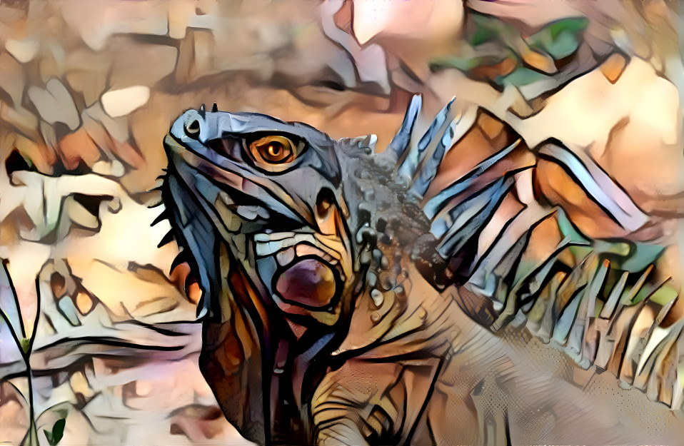 Blue Iguana