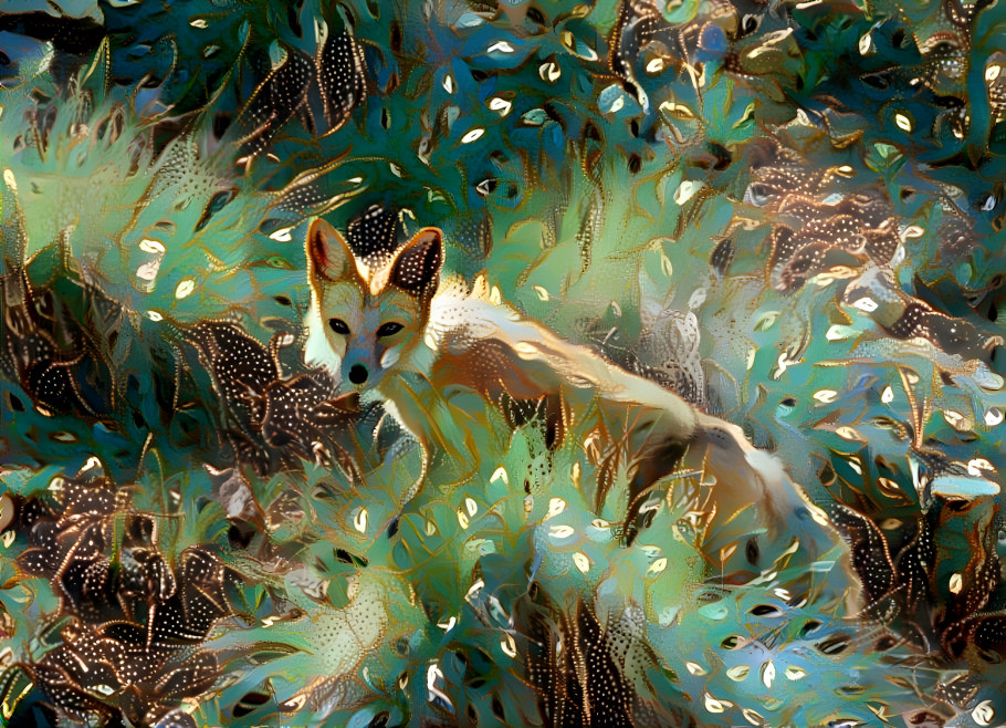 Fox in Forest