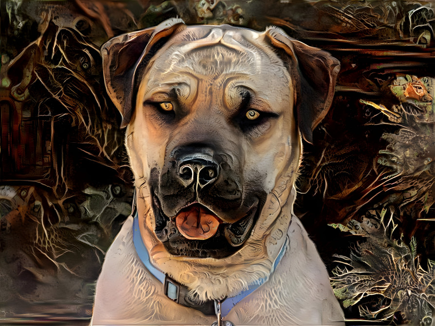 Miles the mastiff