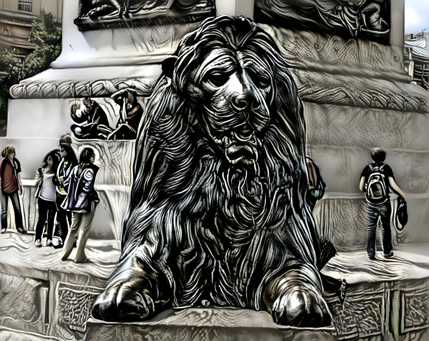 Trafalgar Square Lion