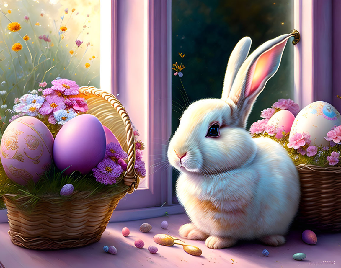 Happy Easter! (bunny style)