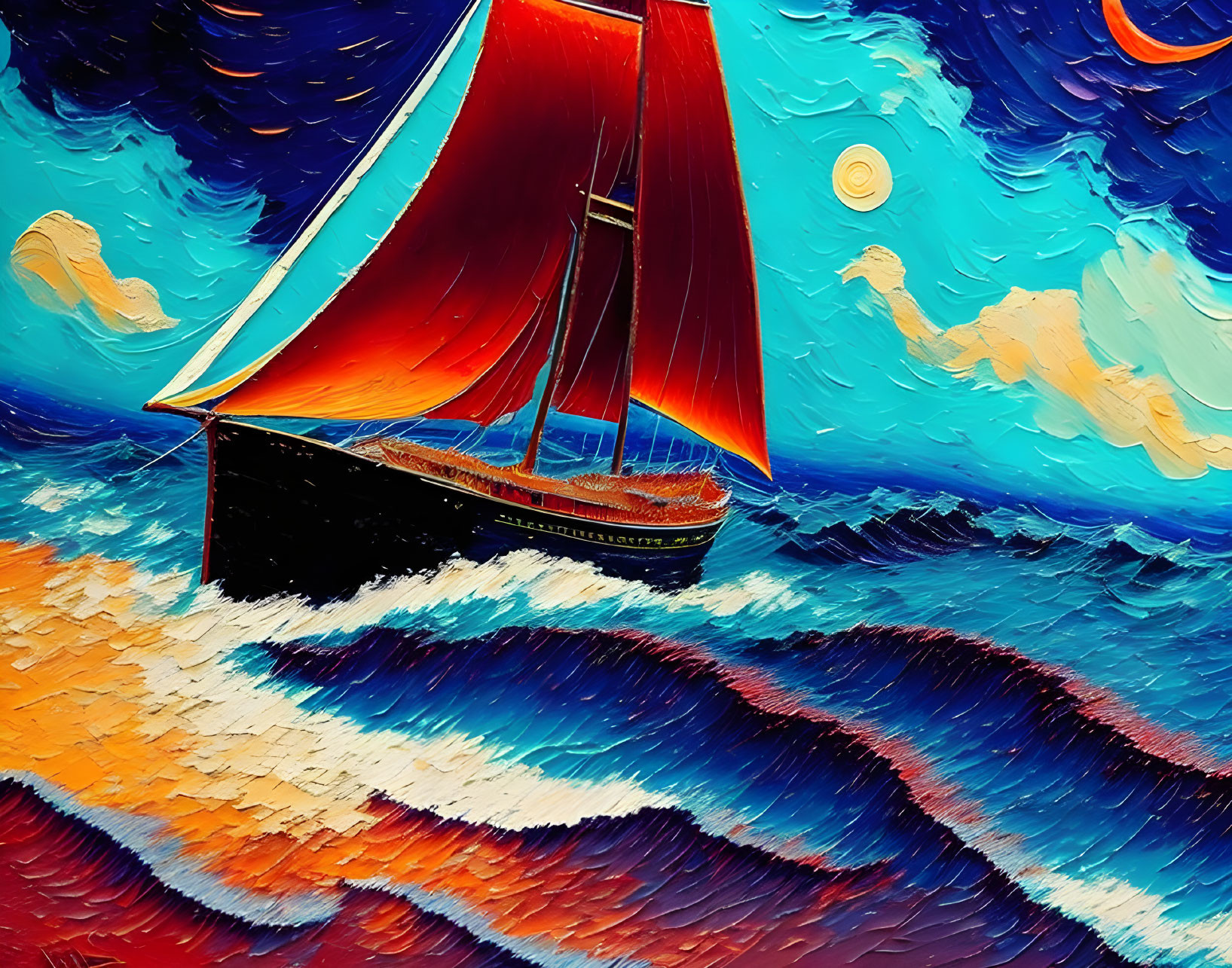 Sailing with Vincent