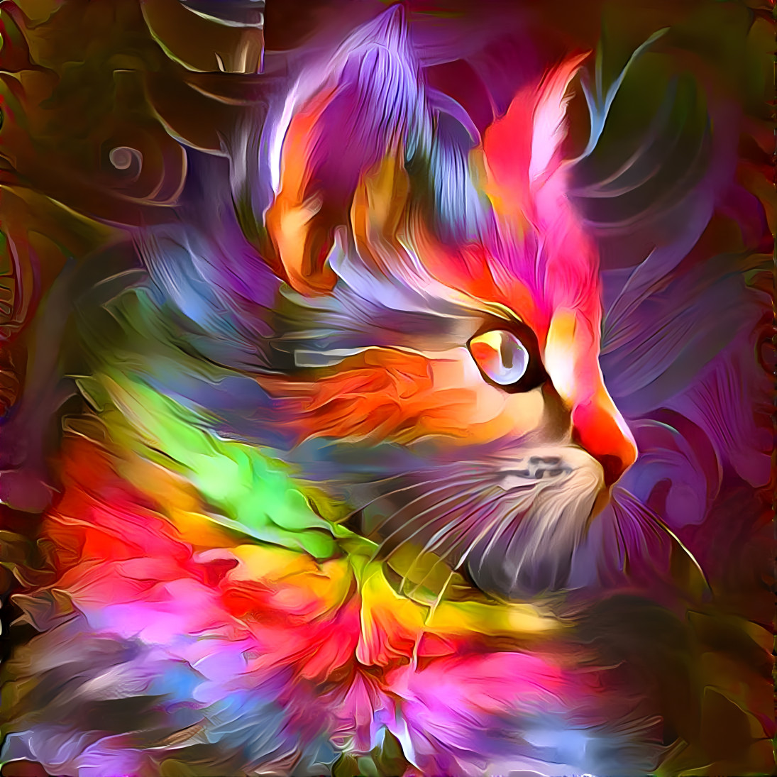 Rainbow Kitty