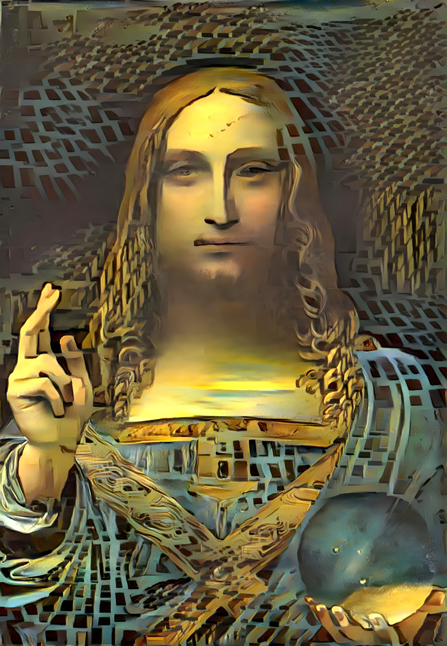 Salvator Mundi, Savior World and disintegration