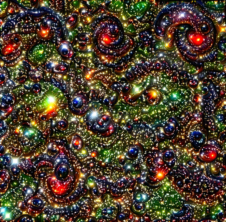 Sagitarius star "field" original deep dream concep