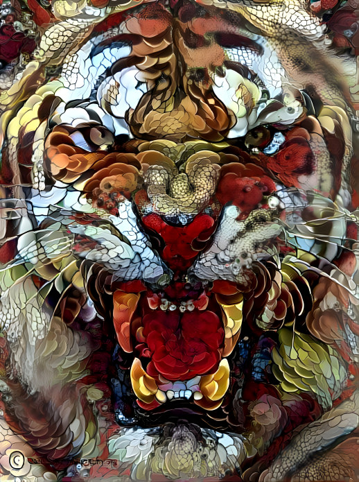 Tiger close-up