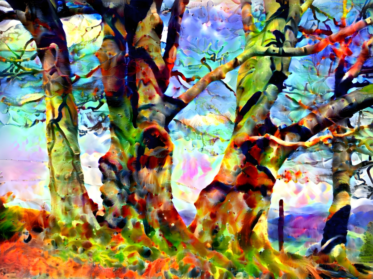 Rainbow Trees 