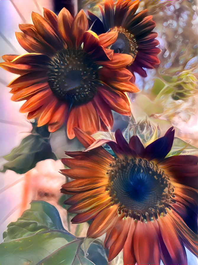 African Sunflowers 1