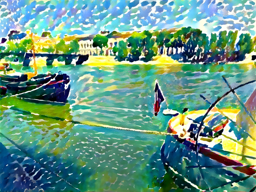 The Seine. 2018