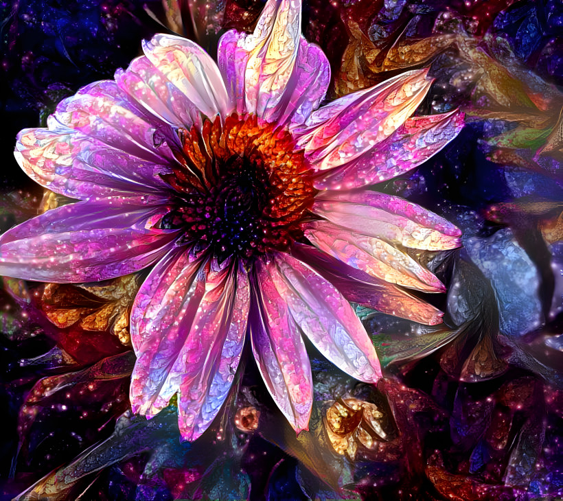 Floral #31 Cosmic Coneflower 