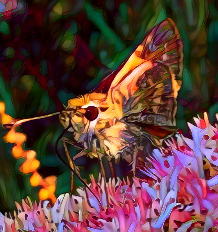 Hungry Skipper Butterfly