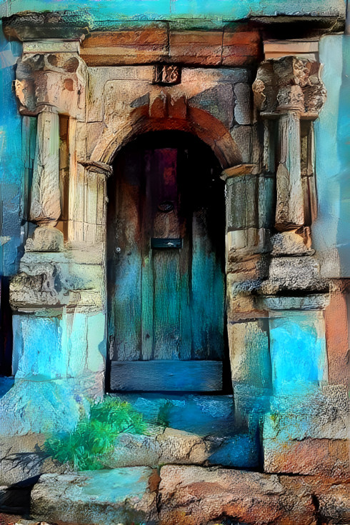 Vintage doorway