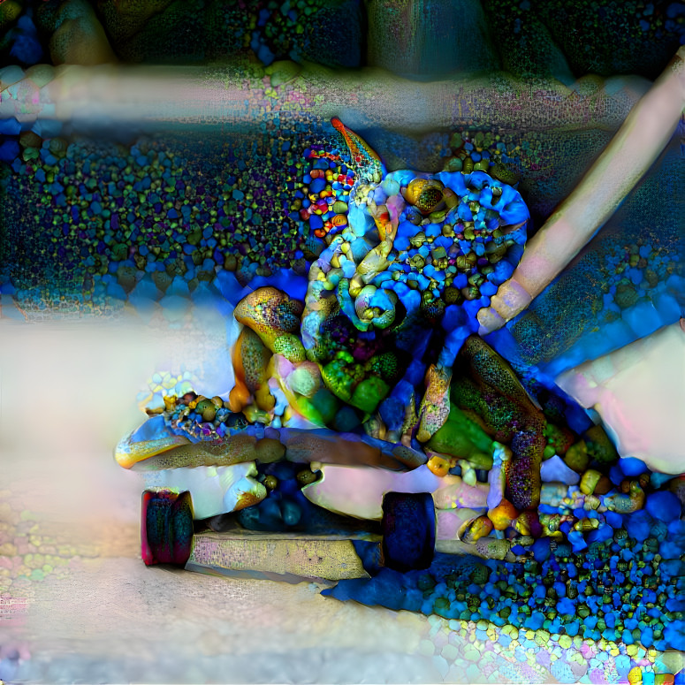 Iguana on a Skateboard 