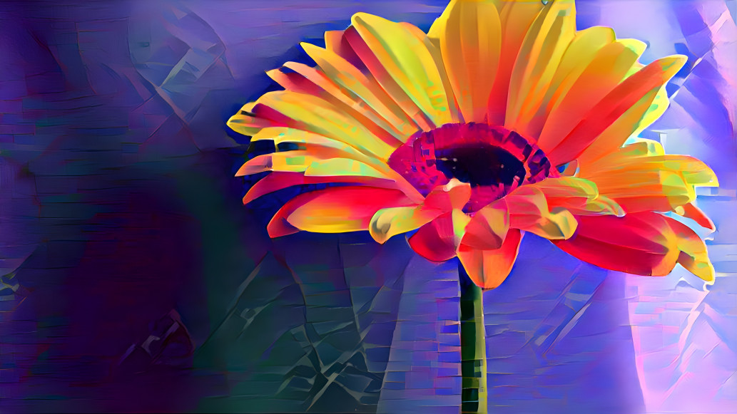 Neon Flower 