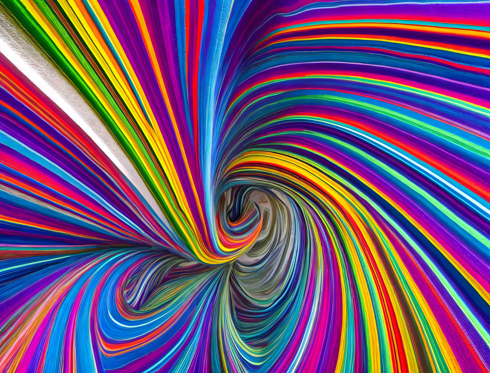 Colorful Swirling Patterns in Digital Art