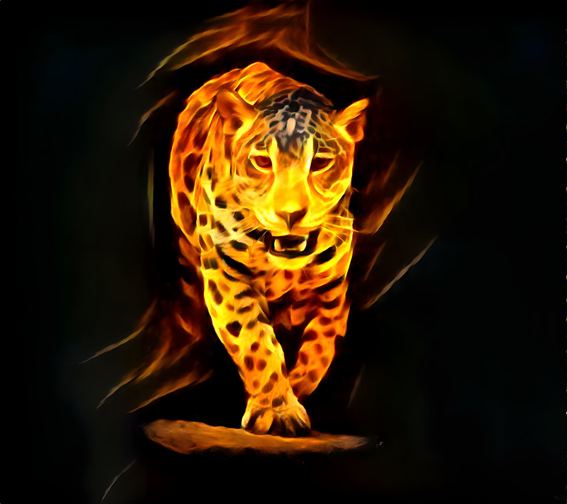 Fire Leopard