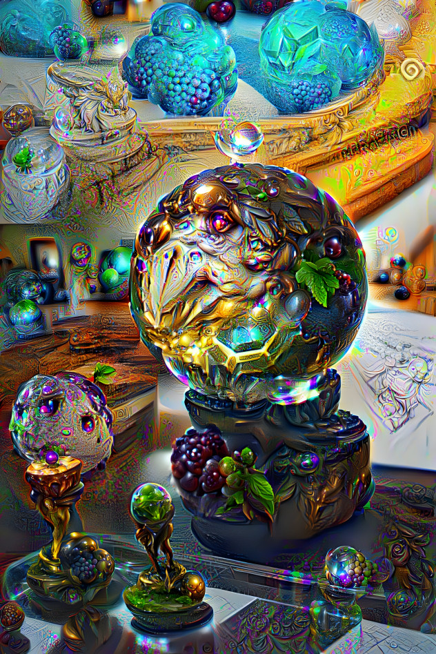 Crystal posicle ball