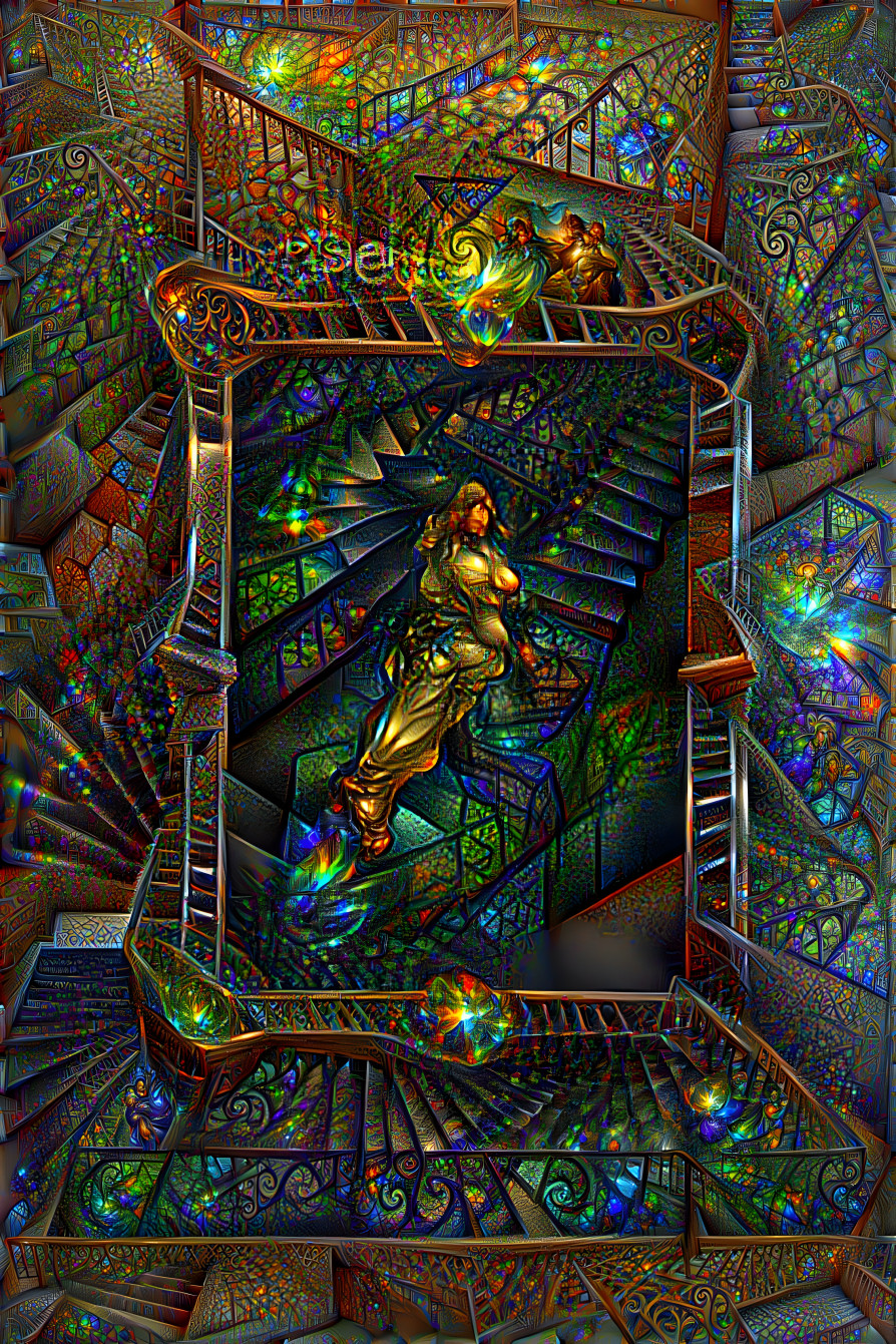 Nouveau stairway