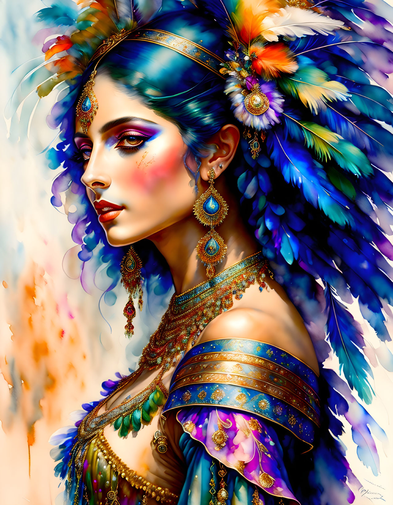 Peacock Goddess - Pardus Black Creation