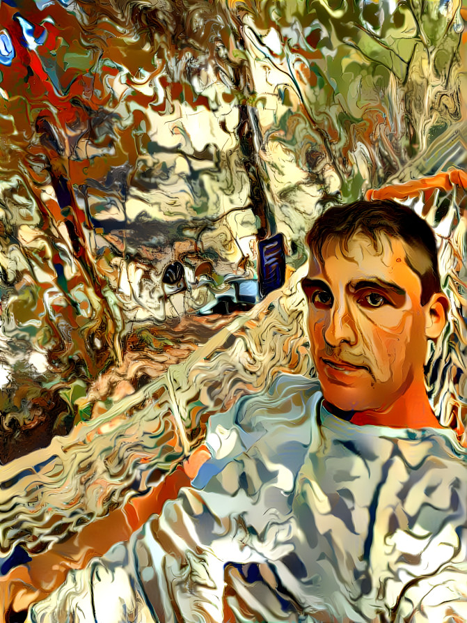 Me in a hammock.