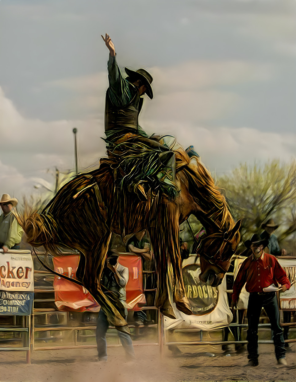 Cowboy at the Rodeo