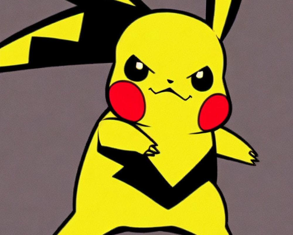 Yellow electric-type Pokémon with pointy ears and red cheeks