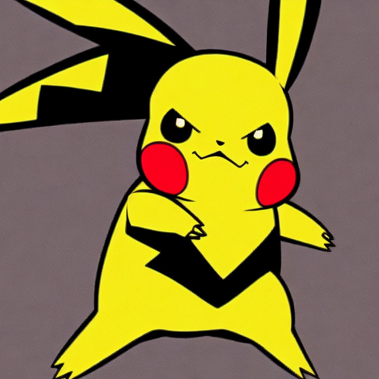 Yellow electric-type Pokémon with pointy ears and red cheeks