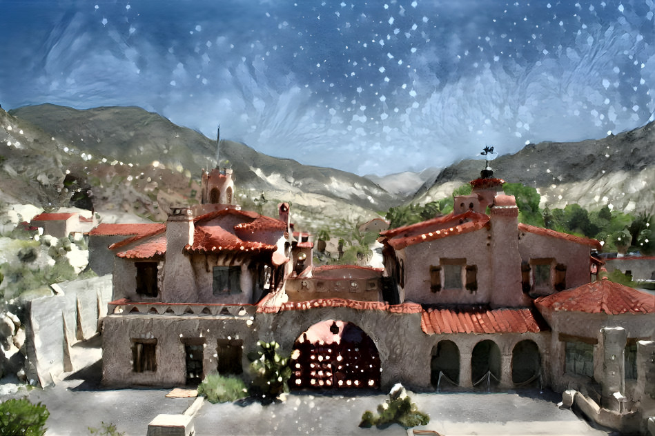 Scotty's castle ( photo by Rheascope )