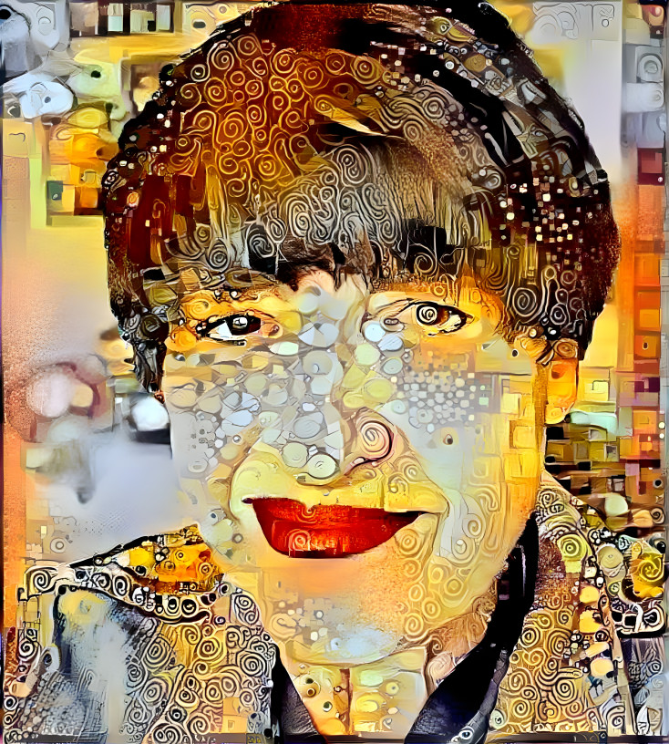 klimt selfie