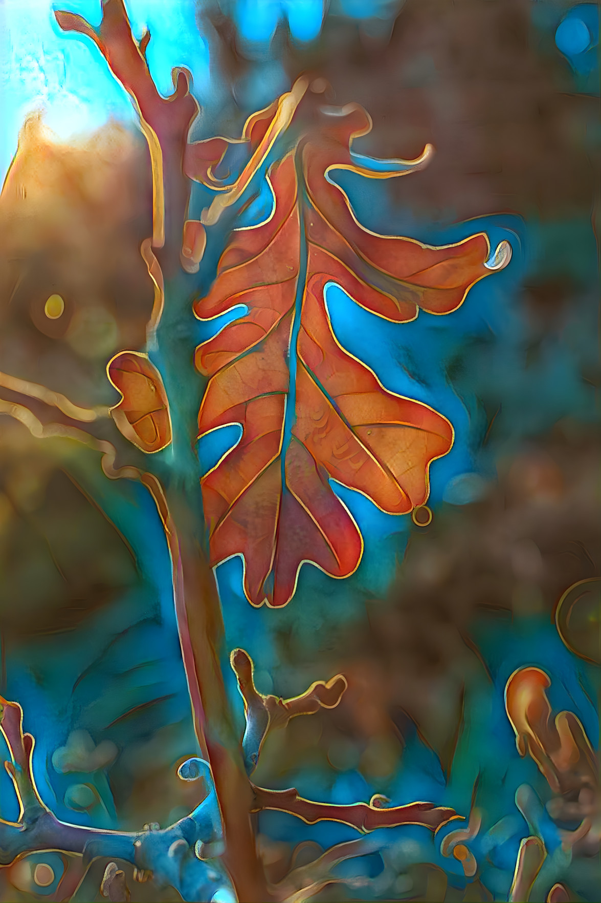 Autumn leaf