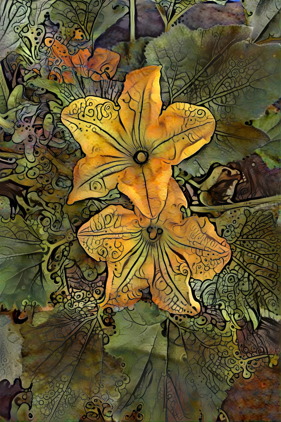 Squash blossoms