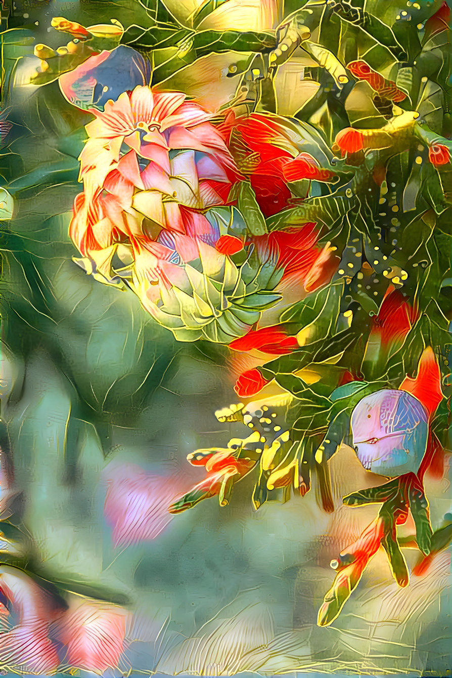 Juniper berries and blossoms