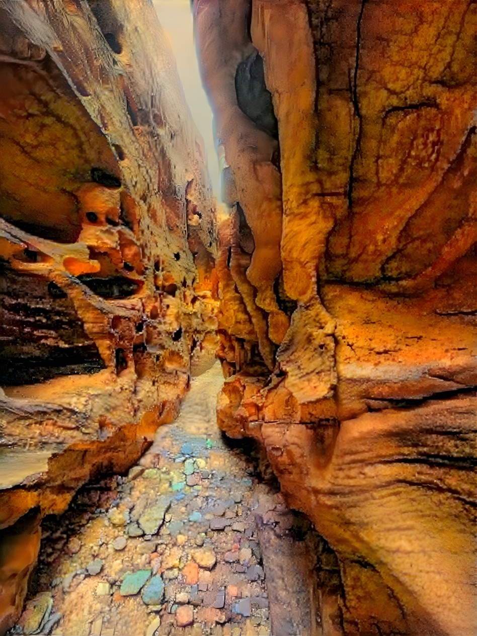 Muley Twist Slot Canyon